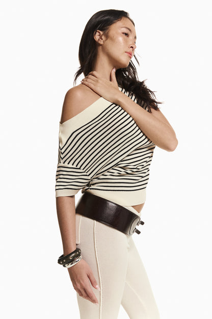 Marine Off-Shoulder Top