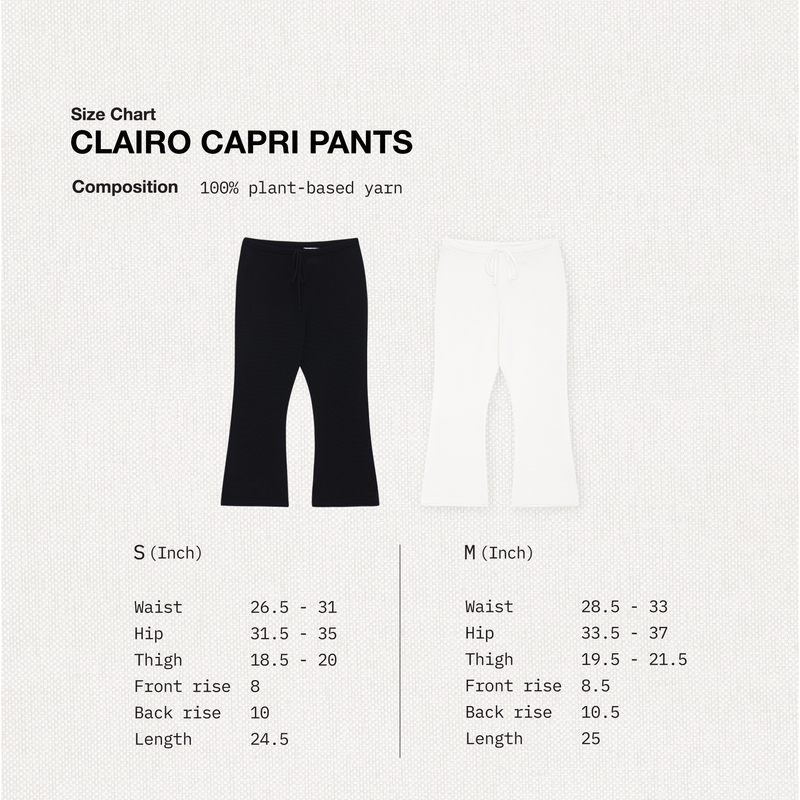 Size Chart (Inch)