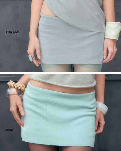 Porta Stripe Mini Skirt